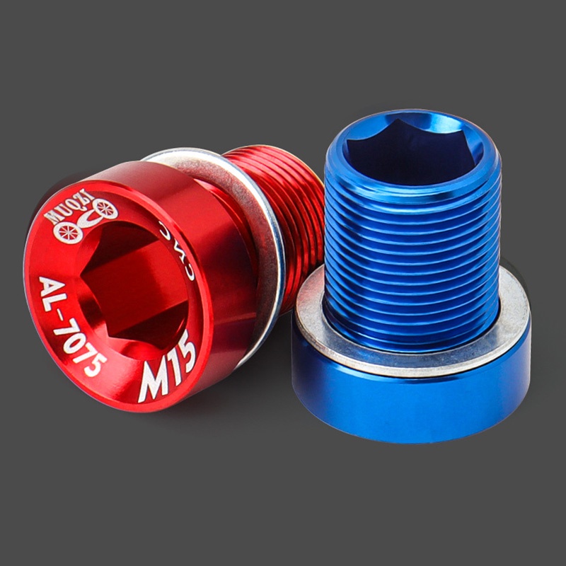 Ốc Vít Đục Lỗ Bằng Hợp Kim Nhôm Cao Cấp Cho Xe Đạp Leo Núi M15 M18 M19 M20