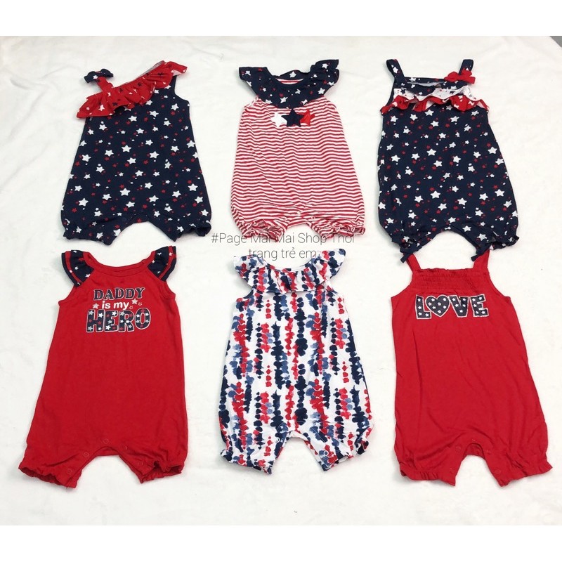 (Chọn màu-đủ sz) Body đùi cotton cho bé(Bodysuit kiểu cho bé 3M,6M,9M,12M,18M,24M)