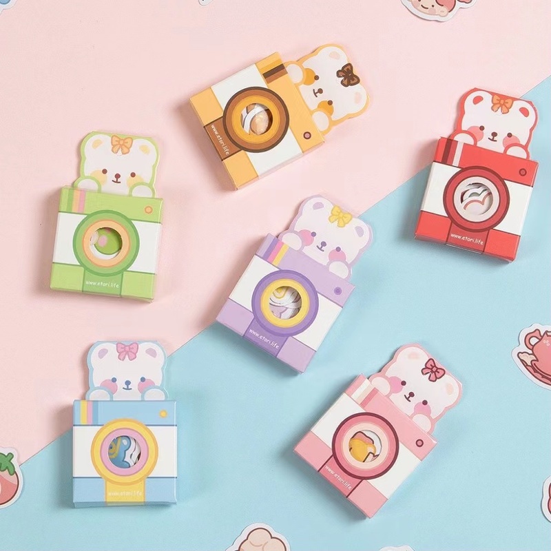 Mhamm 40 Miếng Dán Hoạt Hình Vui Nhộn