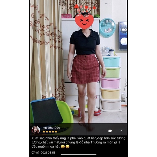 Chân Váy A Kẻ Maii Thươngg Bigsize | BigBuy360 - bigbuy360.vn