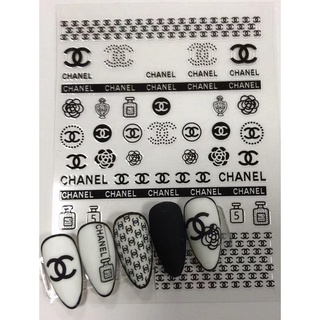 Sticker thương hiệu nail trang trí móng