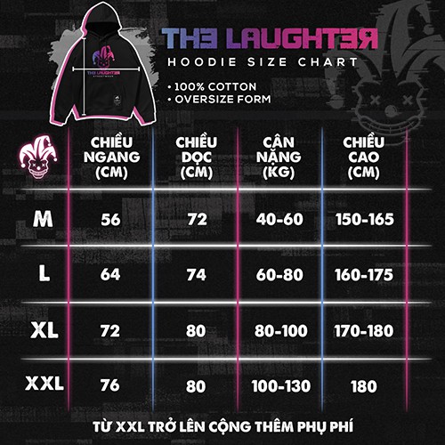 The Laughter - HOODIE DIAMOND - Áo MŨ NỈ DA CÁ | BigBuy360 - bigbuy360.vn