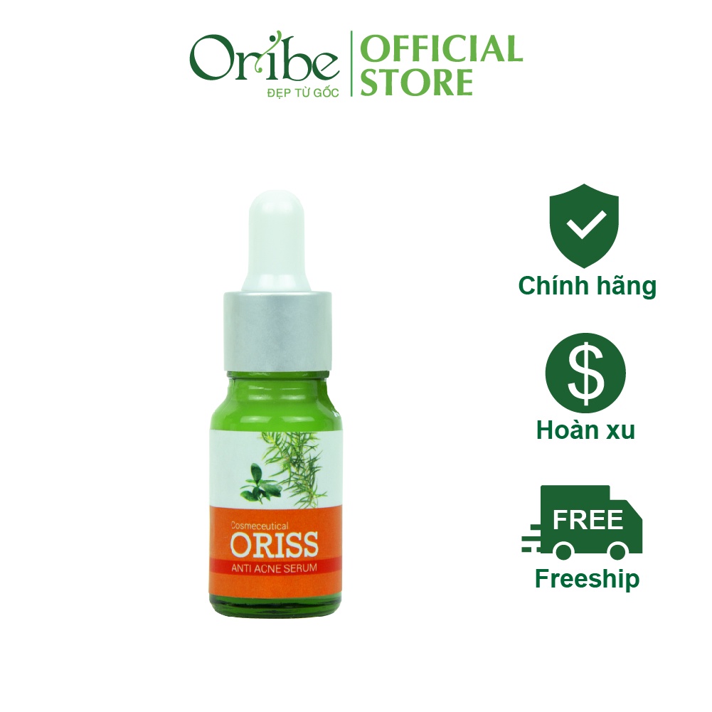 [Mã LTDEC giảm 50K đơn 150K] Serum Oribe Anti Acne Mờ Thâm Ngừa Mụn 10ml