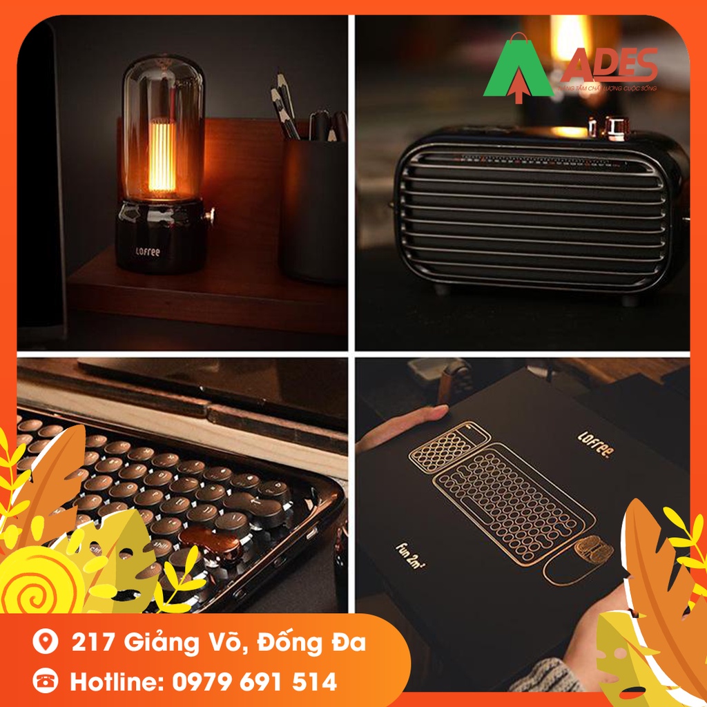 Bộ Sản Phẩm Lofree All Black - Combo Lofree Limited Edison - NEW 2021 - Bảo hành Chính hãng 12 Tháng - FULL