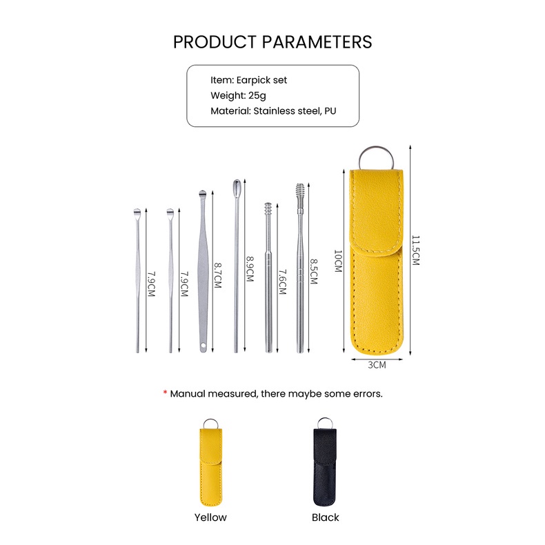 Ear Pick Remove Wax Ears để làm sạch Earpick Light Earwax Remover Clean Your Personal Health Care Beauty