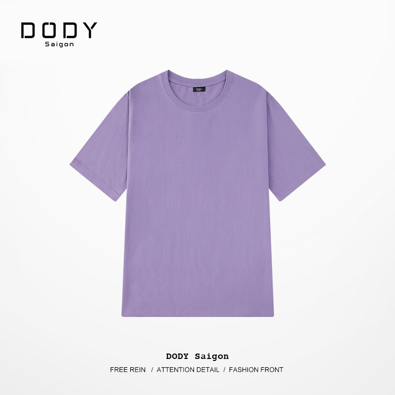 Áo thun trơn Unisex Nam Nữ - Áo phông ngắn tay nam nữ tay lỡ form rộng oversize nhiều màu [DODY Saigon / Áo thun trơn] | BigBuy360 - bigbuy360.vn