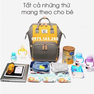 [HÀNG HÓT] Balo Bỉm Sữa Đa Năng Chính Hãng DOKOCLUB Mẫu Hót Nhất