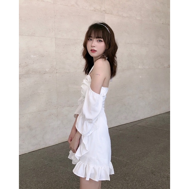 Đầm trễ vai đuôi cá - suzy dress