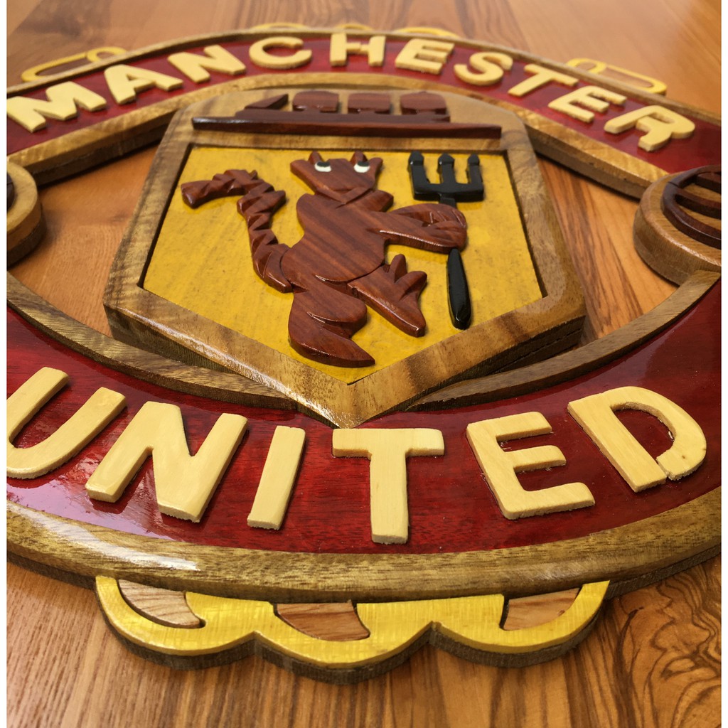 Tranh Treo Tường Hình Logo Bóng Đá - Manchester United