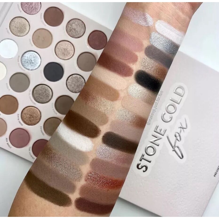Bảng phấn mắt Colourpop Stone Cold Fox trang điểm mịn màng tự nhiên chống thấm nước