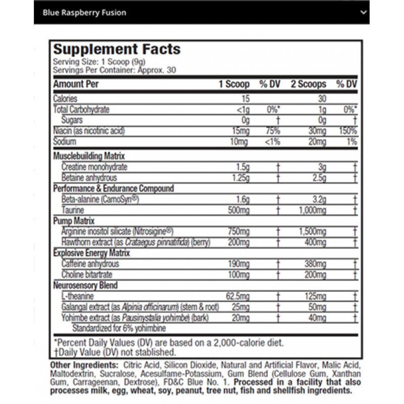 PRE- WORKOUT - TĂNG SỨC MẠNH SỨC BỀN Vapor X5 - Hộp 30 lần dùng - CHÍNH HÃNG MUSCLETECH - NHIỀU HƯƠNG VỊ