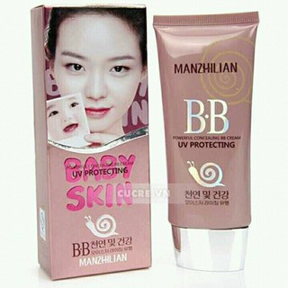 sỉ 6 Kem nền bb cream baby skin ốc sên 