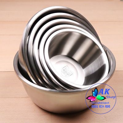 TÔ TRỘN BỘT INOX