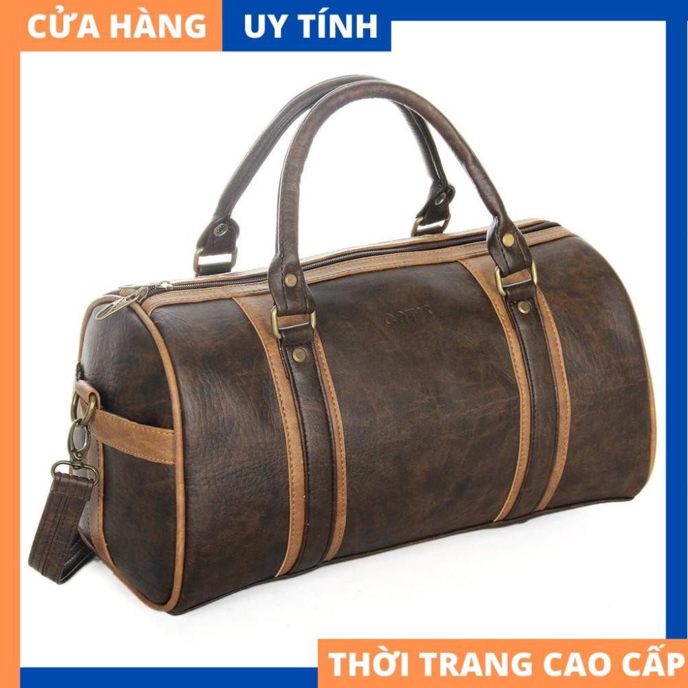 Túi trống du lịch Cao Cấp unisex nhiều màu cỡ trung sành điệu [HÀNG XUẤT KHẨU]