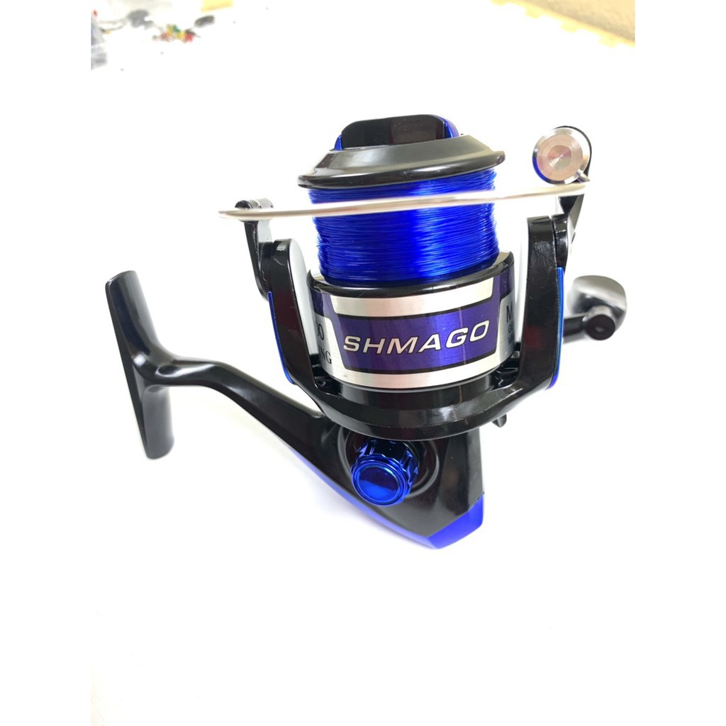 Máy câu cá SHMAGO CHÍNH HÃNG có 80m cước sẵn