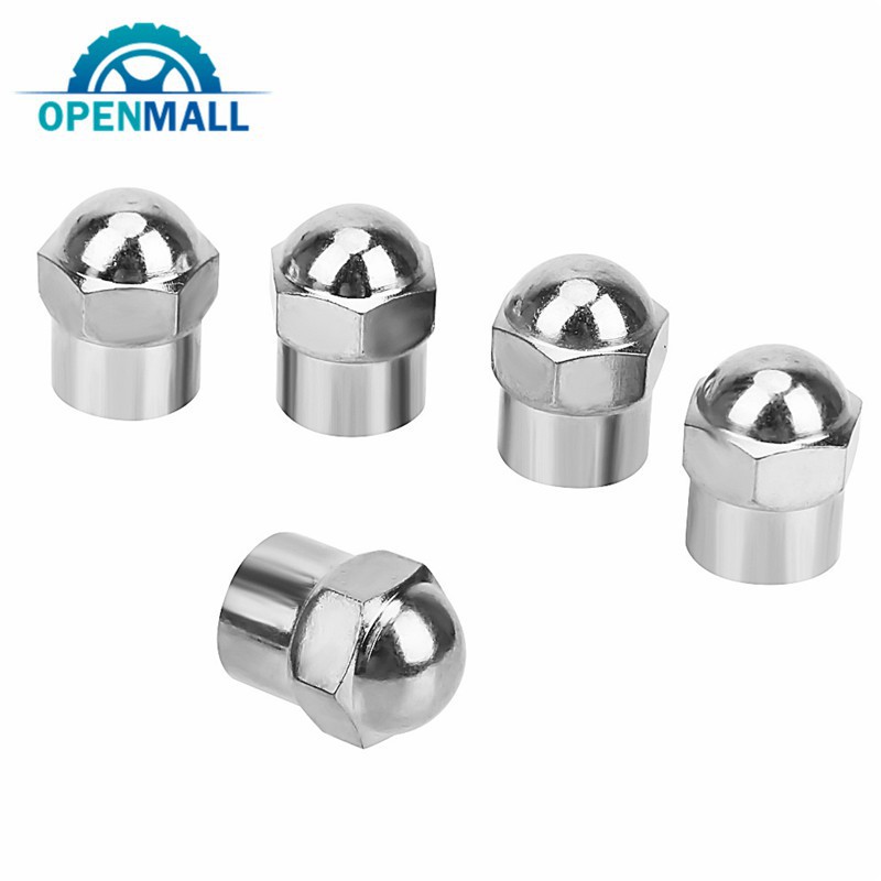 Set 50 nắp van bánh xe hơi tiêu chuẩn mạ crom
