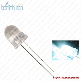 Led 10MM Siêu Sáng Trắng túi 5 chiếc