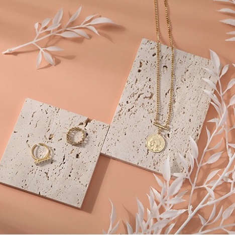Phiến đá decor, Gạch men có lỗ tự nhiên, Thạch cao giả gạch trang trí chụp ảnh