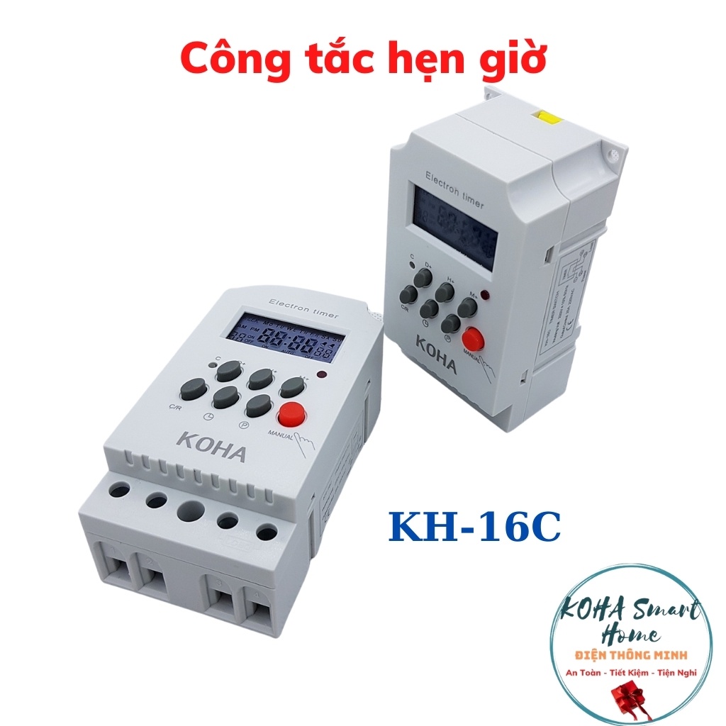 Công tắc hẹn giờ thông minh KG316T-II tắt mở tự động chuẩn công nghiệp 25A