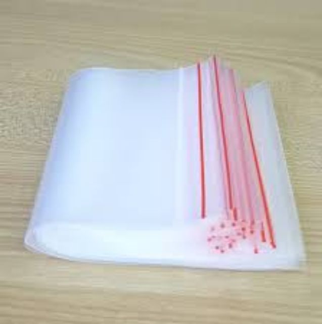 Túi zip chỉ đỏ loại dầy