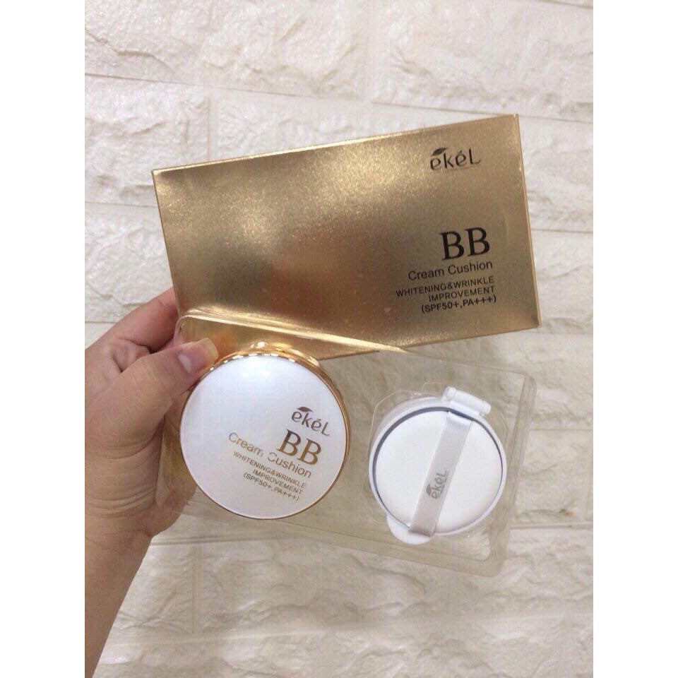 Phấn Nước EKEL Cream CUSHION SPF50+ PA+++ ( tặng kèm 1 lõi thay thế ) | BigBuy360 - bigbuy360.vn