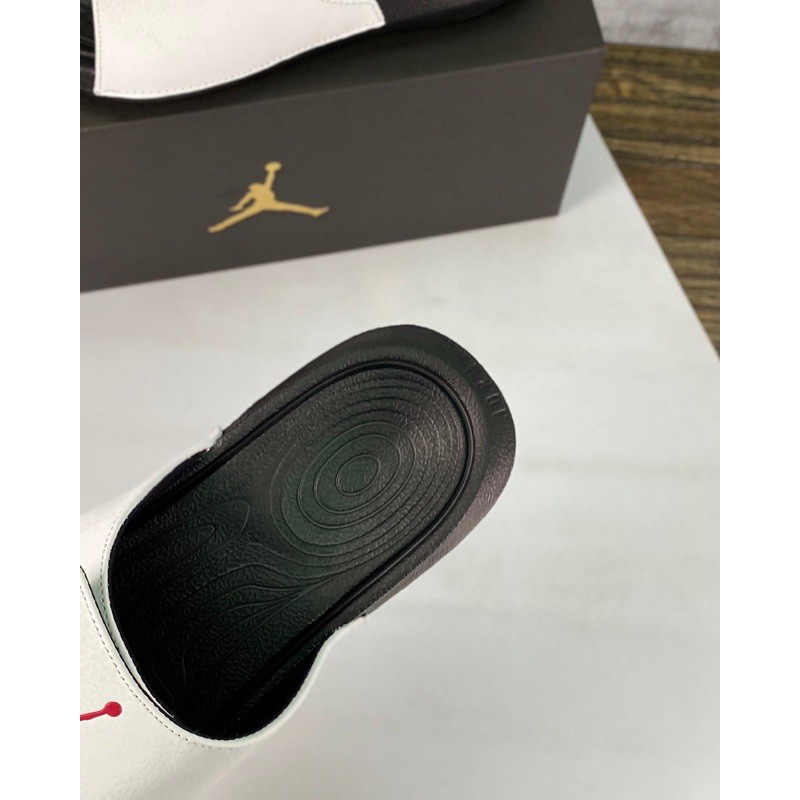 Dép thời trang nam nữ Air Jordan quai da thật cao cấp nhiều màu