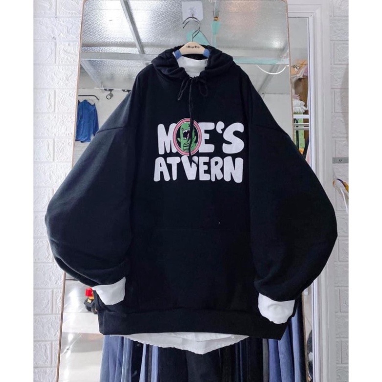 Áo khoác Hoodie form rộng sweater nỉ Ulzzang Moe's Atvern Hot trend Thời Trang Thu Đông siêu đẹp tranthuy_shop1 | BigBuy360 - bigbuy360.vn