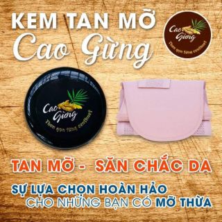 Cao gừng cát tường và đai