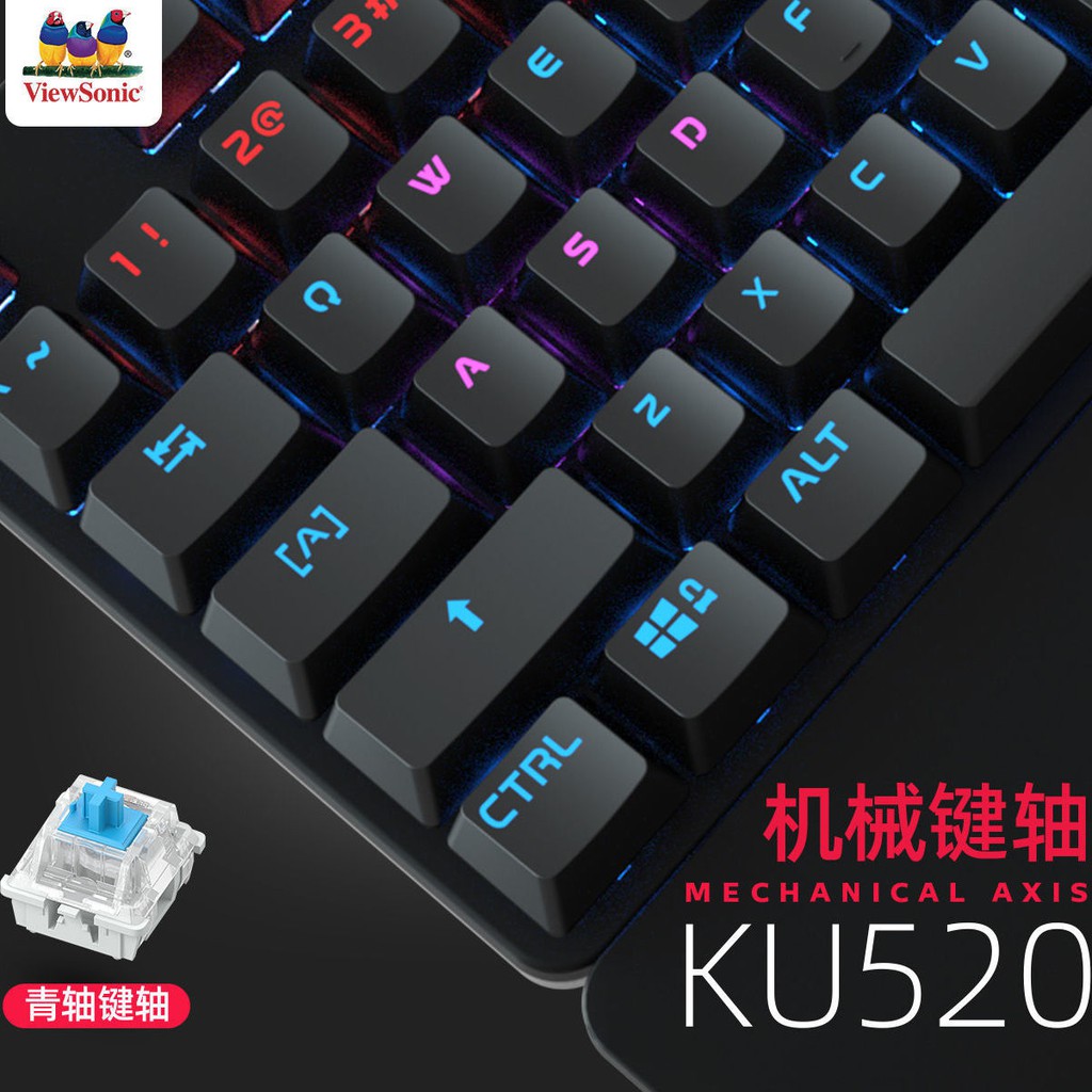 【Sẵn sàng giao hàng】 bàn phím cơ bàn phím cơ bàn phím gamingViewSonic true bàn phím cơ có dây máy tính đ | BigBuy360 - bigbuy360.vn