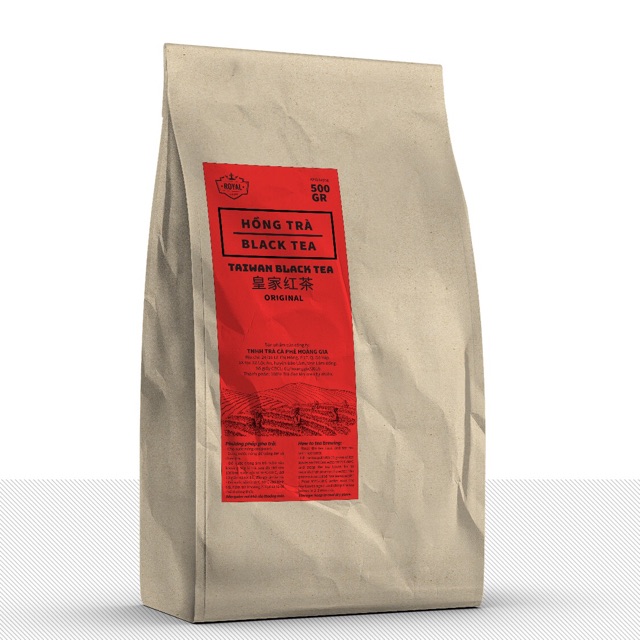 Hồng trà Đài Loan nguyên vị ko ướp hương gói 500gr