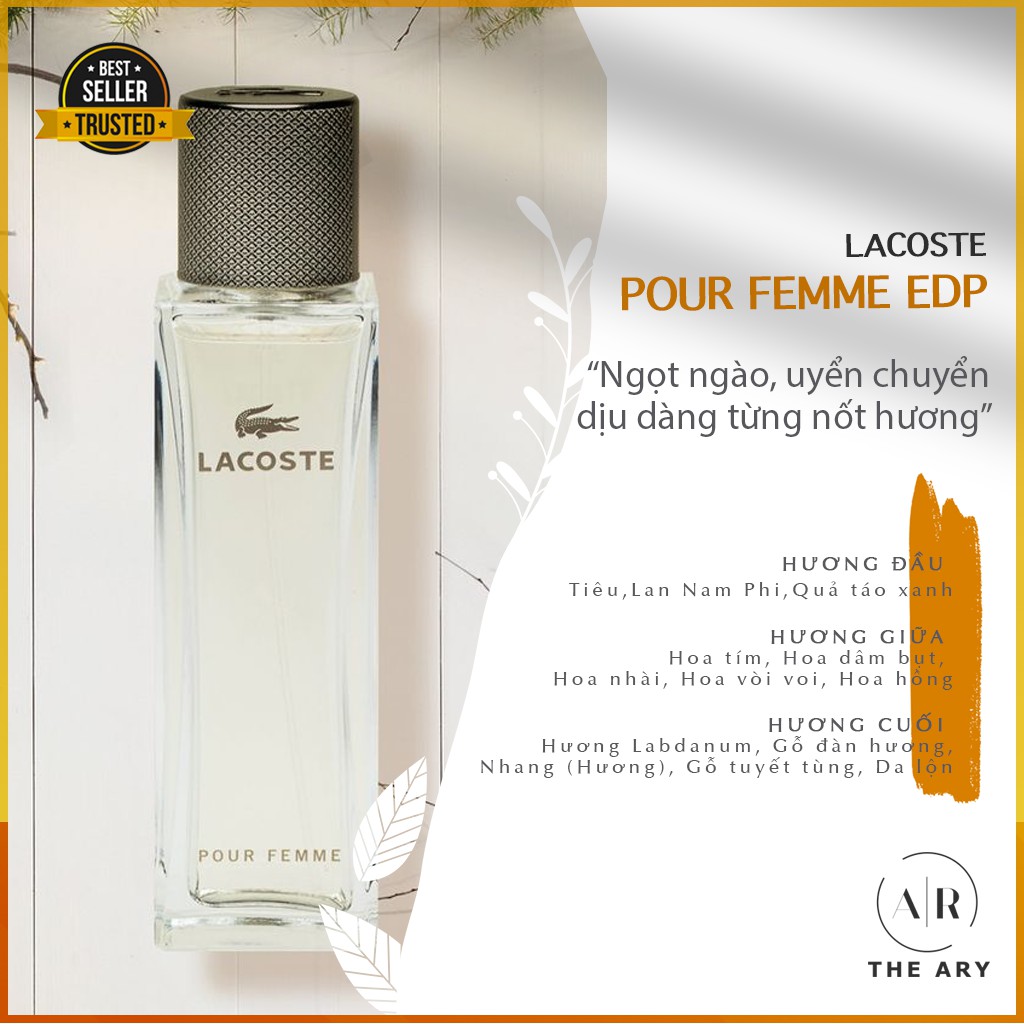 The Ary - Nước Hoa Nữ Lacoste Pour Femme EDP | BigBuy360 - bigbuy360.vn