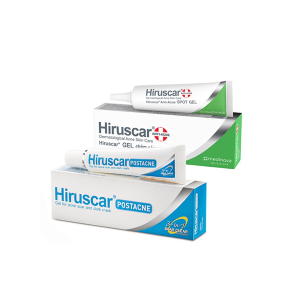 Hiruscar Post Acne 10G - Gel Làm Mờ Sẹo Mụn Và Thâm Mụn