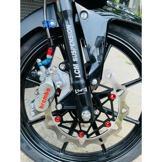 Pass heo Frando Brembo 4pis gắn đĩa zin cho Winner