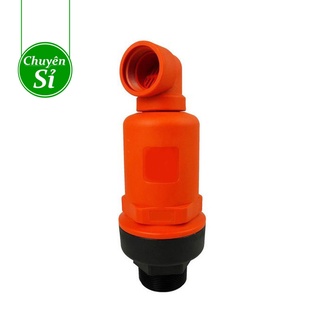  Van xả khí phi 34 49 60 - van xả khí hệ thống tưới nhỏ giọt ren ngoài 34mm 49mm 60mm 
