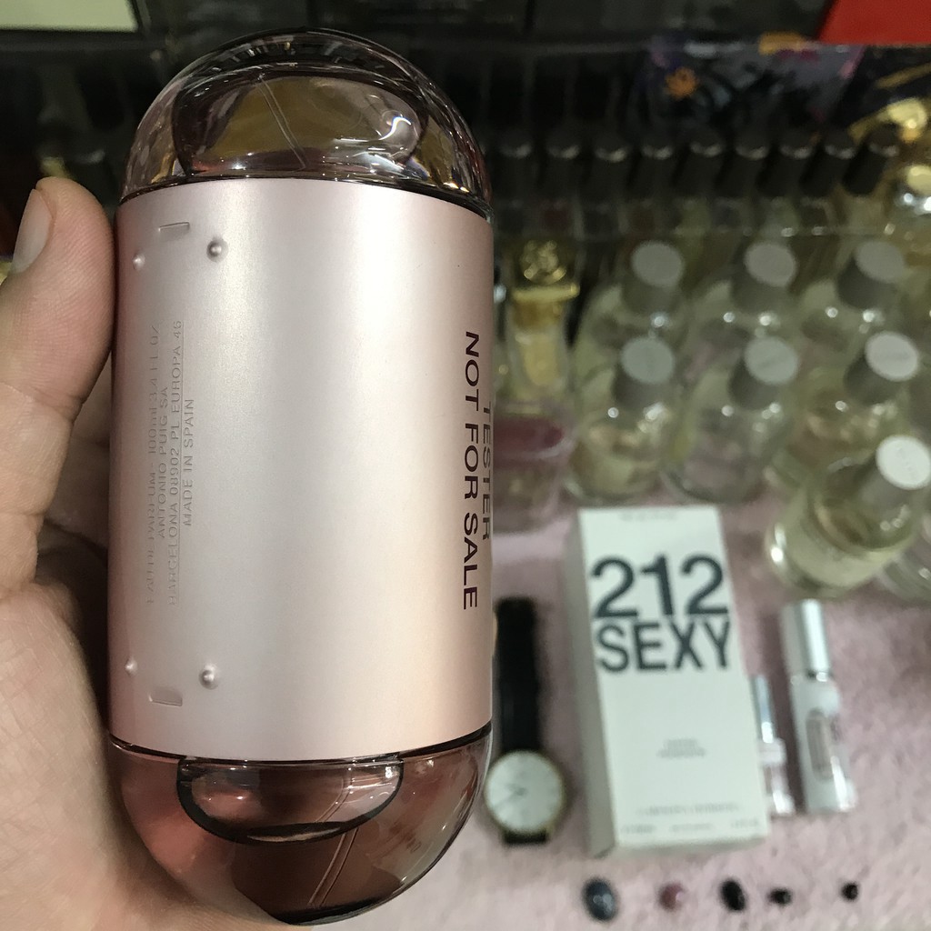 Nước Hoa Nữ 212 Sexy Woman  Tinh Dầu Siêu Kích Thích Và Lôi Cuốn Thu Hút Phái Mạnh