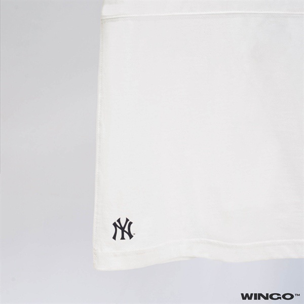 Thin Ball Back Logo White T Shirt