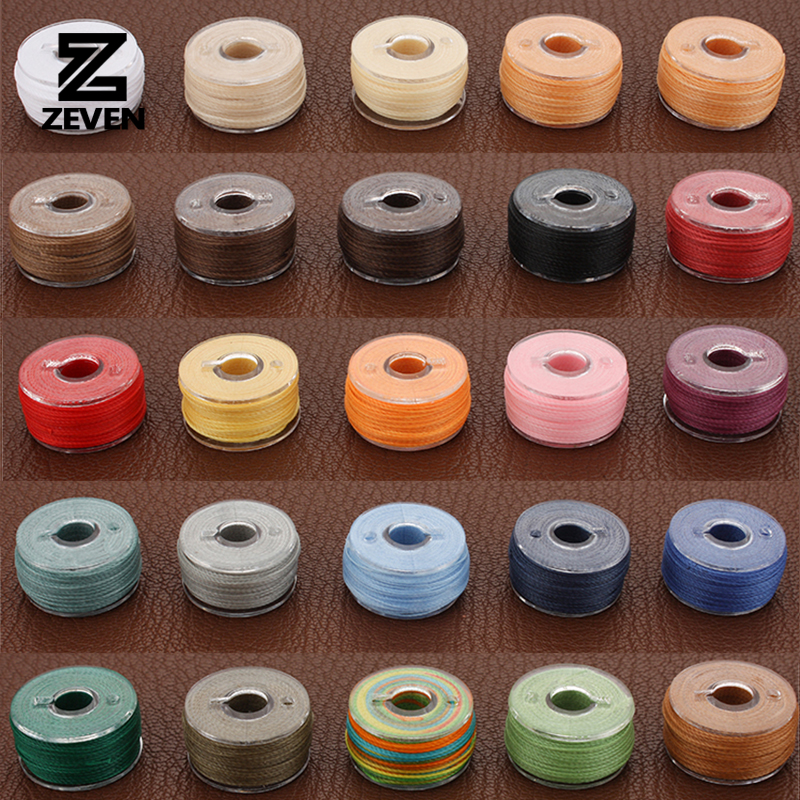 Set 25 Cuộn Chỉ May Vá 25 Màu Bằng Polyester 0.45/0.55/0.65mm
