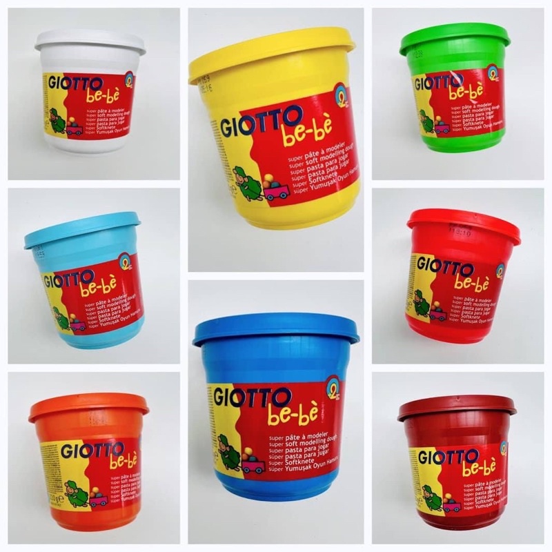 Đất nặn cao cấp Giotto BeBe  220gr/hộp - chọn màu