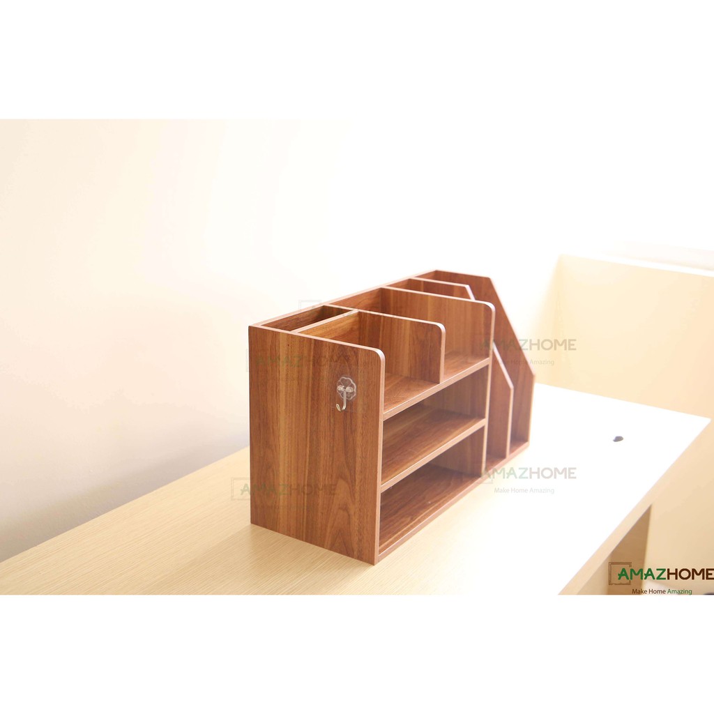 Kệ Tài Liệu Để Bàn Bằng Gỗ, Để Các loại Giấy Tờ Tài Liệu Văn Phòng BS01 | BigBuy360 - bigbuy360.vn