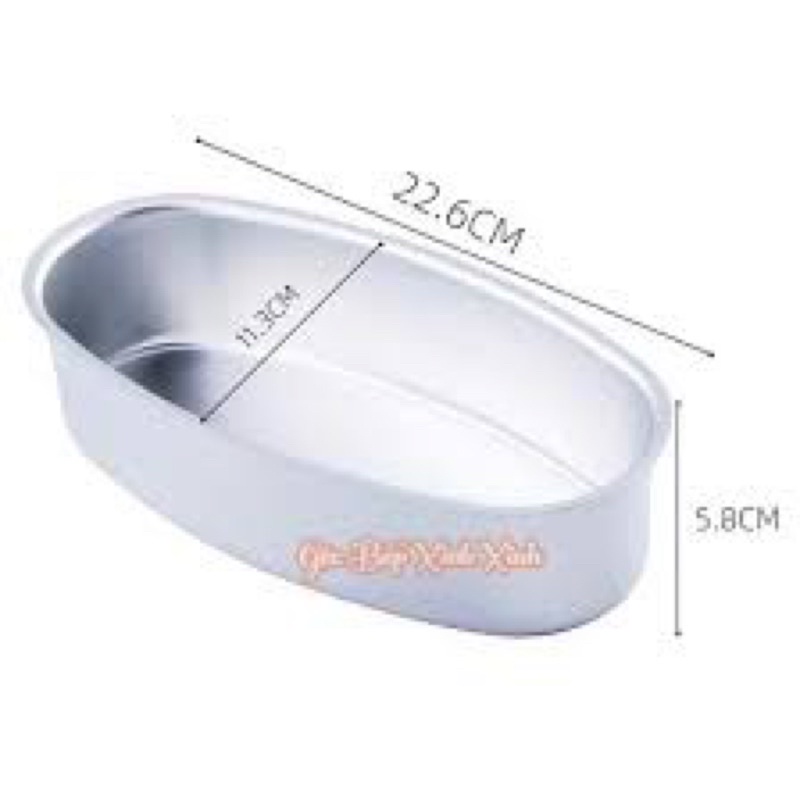 Khuôn loaf oval nhôm đúc làm bánh mì hoa cúc sz to