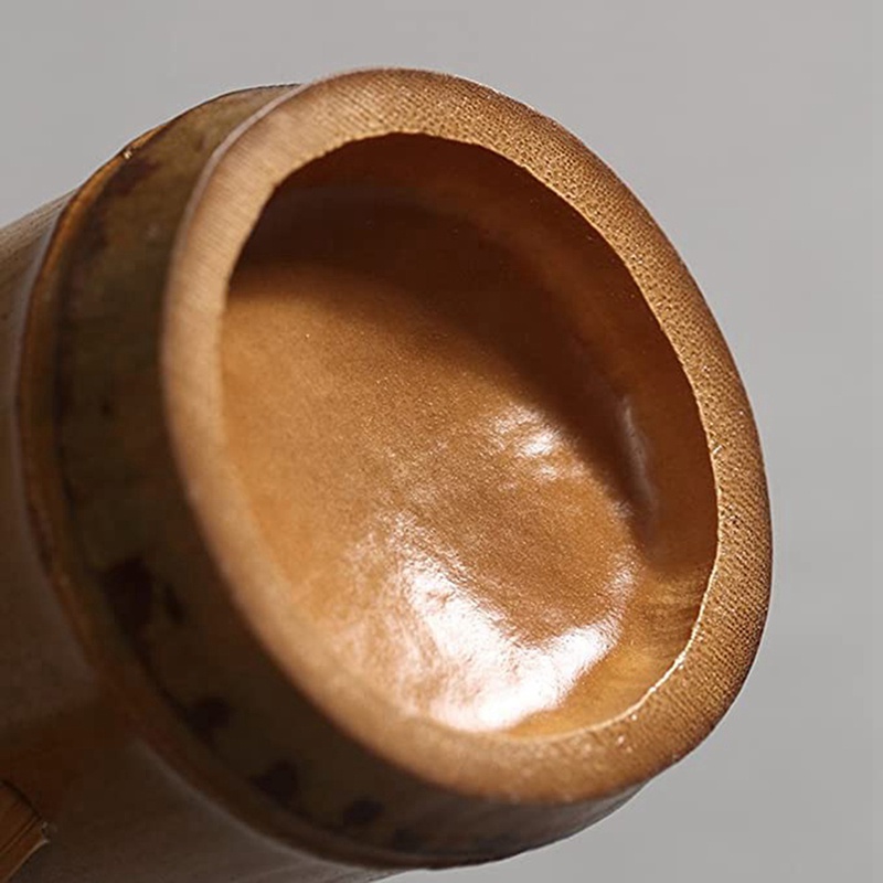 Gáo Múc Nước Bằng Tre Cán Dài Kích Thước 5X7X38Cm Tiện Dụng Cho Gia Đình / Sân Vườn