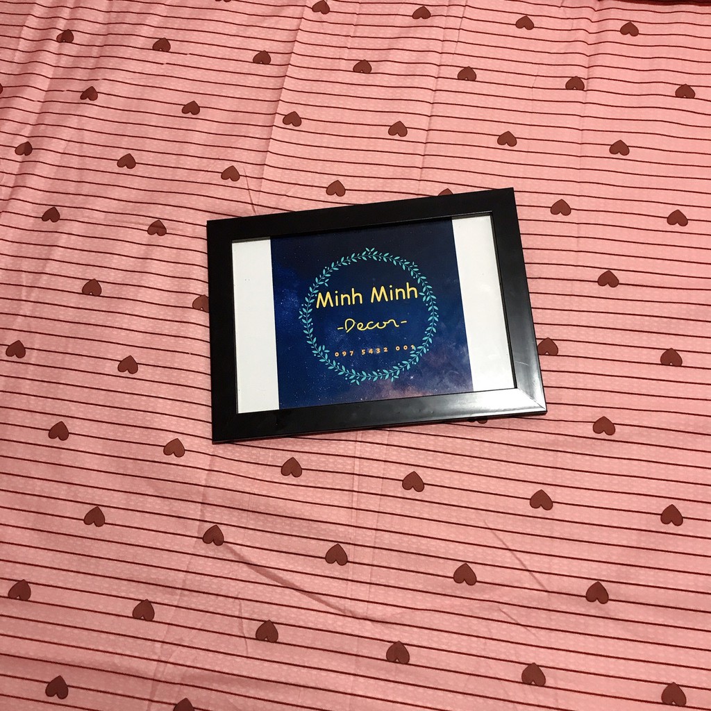 set chăn ga gối tim hồng (ảnh thật) | BigBuy360 - bigbuy360.vn