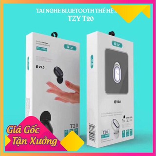 Tai Nghe Bluetooth T20 - TZY - Tai Nghe Hạt Đậu - Hàng Chính Hãng