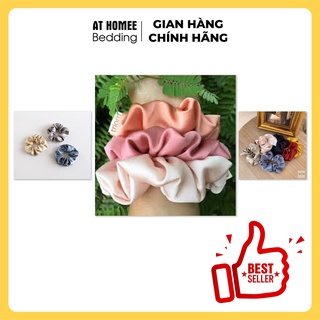 Dây cột tóc phi lụa cao cấp dễ thương sang trọng at home - giao ngẫu nhiên