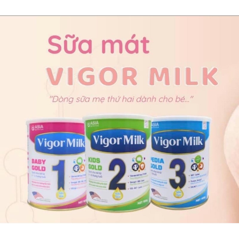 Sữa Bột Vigor Milk Pedia Gold 3 ( 1 - 10 ) - Sữa chuyên biệt cho bé biếng ăn