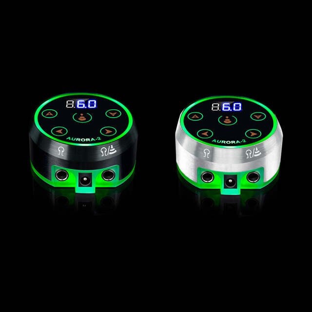 Nguồn AURORA - 2, biến điện máy xăm, ổn áp Aurora 2, dụng cụ xăm hình tattoo