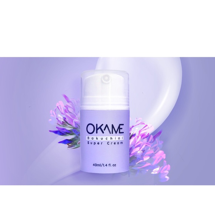 Kem dưỡng chống lão hoá, săn chắc da Okame Bakuchiol Super Cream 40ml