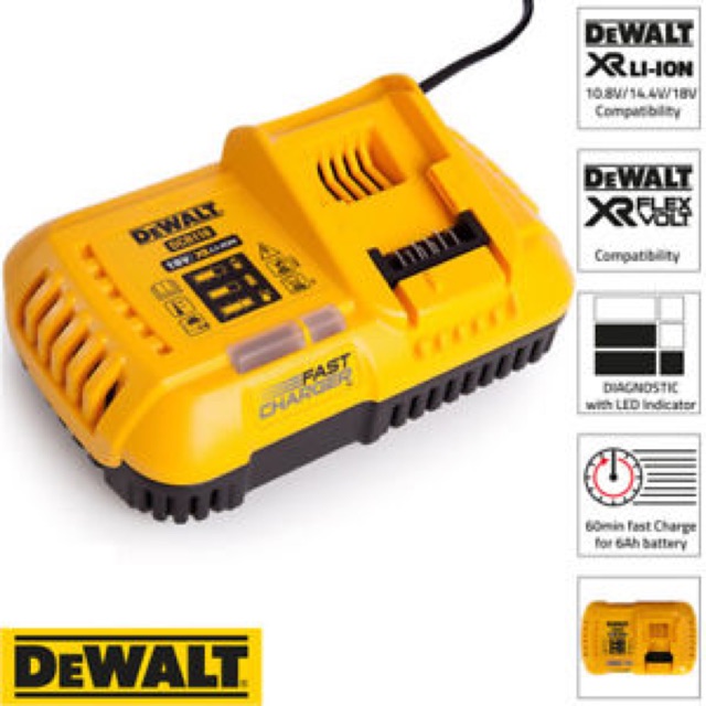 Siêu xạc 10v8-20v DCB118-GB dewalt