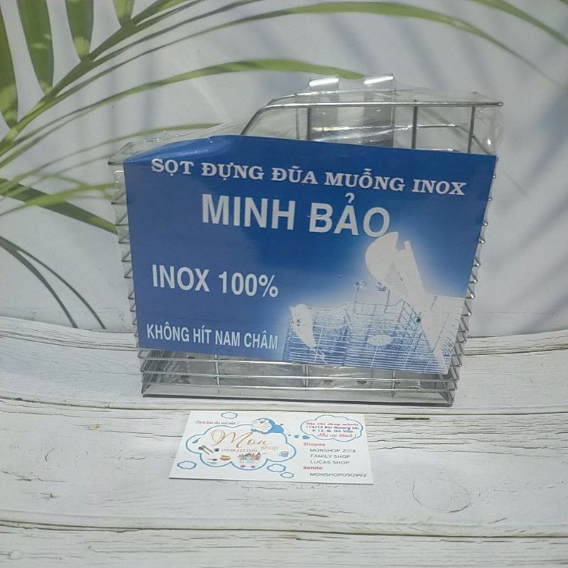 <Video SP> Ống Đôi Đựng Muỗng Đũa Inox Minh Bảo