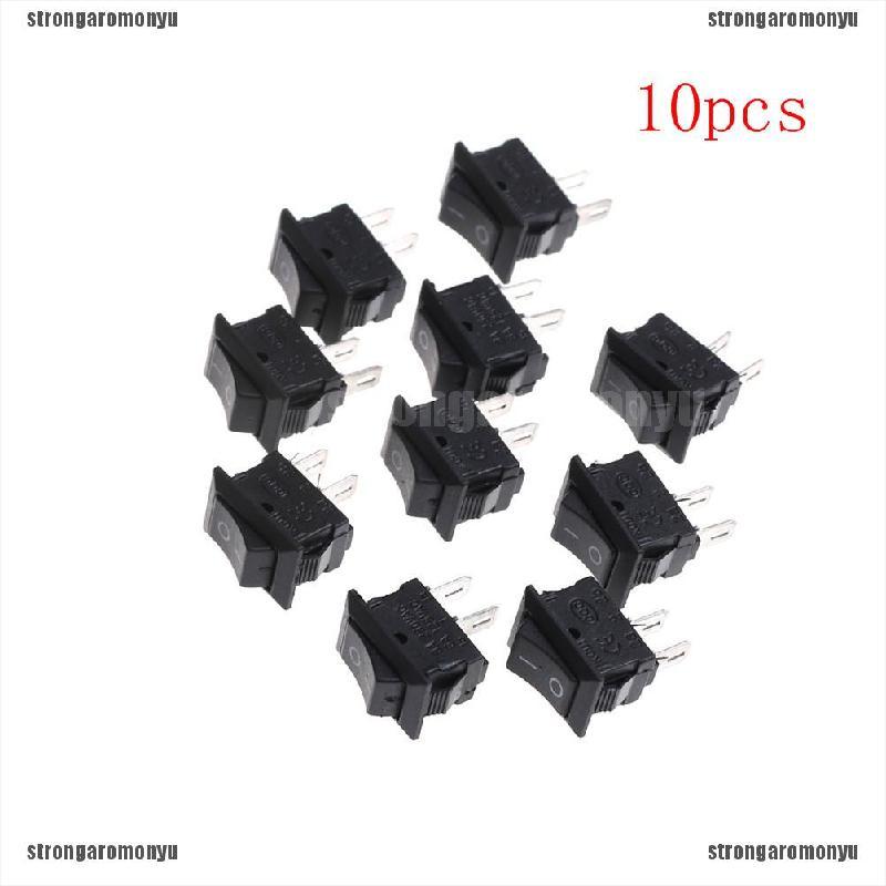 Bộ 10 Công Tắc Kcd1-11 250vac / 3a 6a 125v Ac 2p